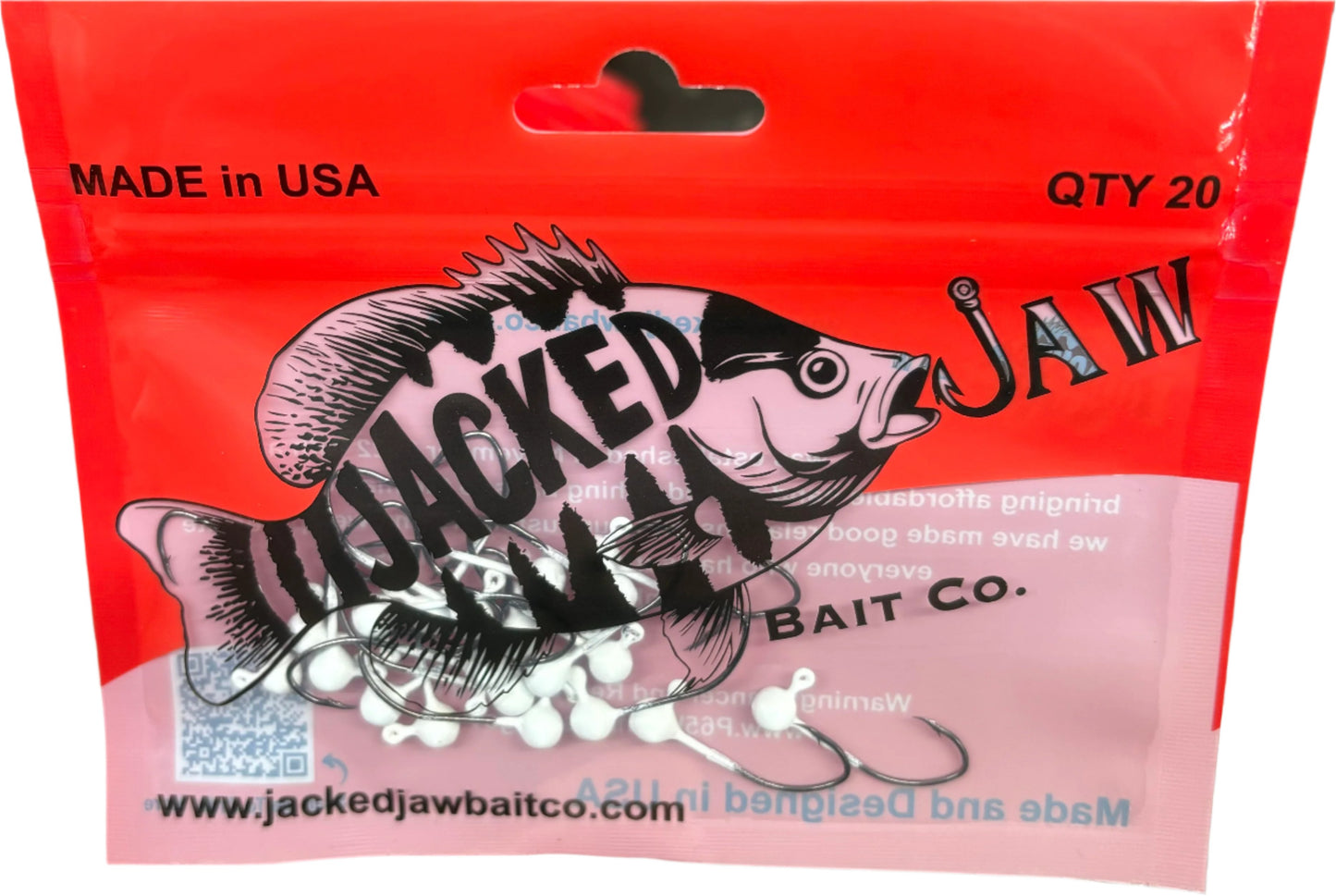 White Jig Head