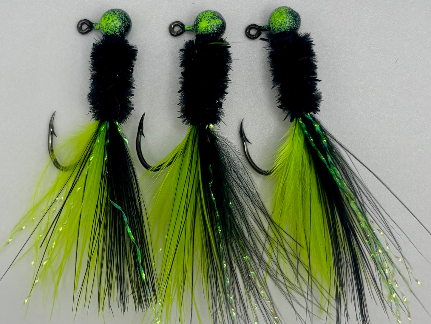 Black & Chartreuse