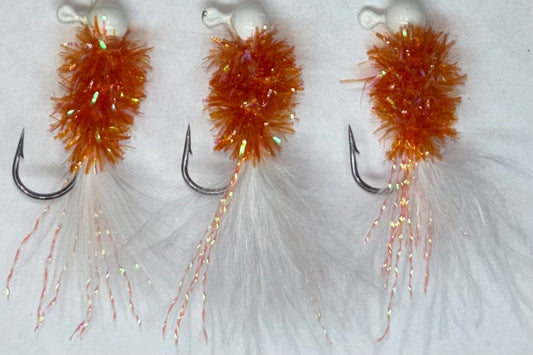 Orange & White