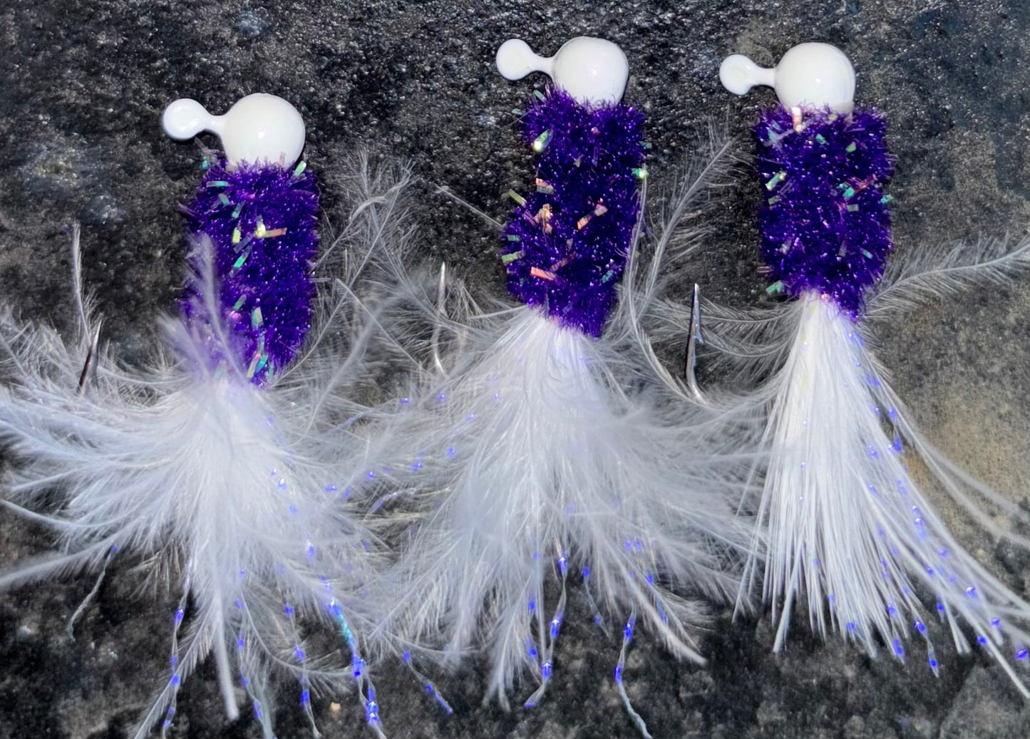 Purple & White