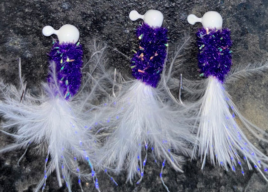 Purple & White