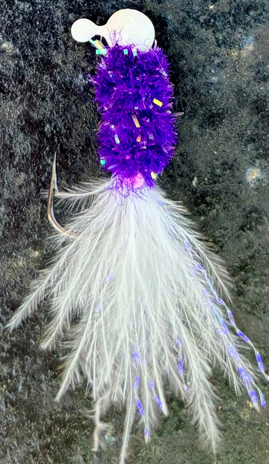 Purple & White